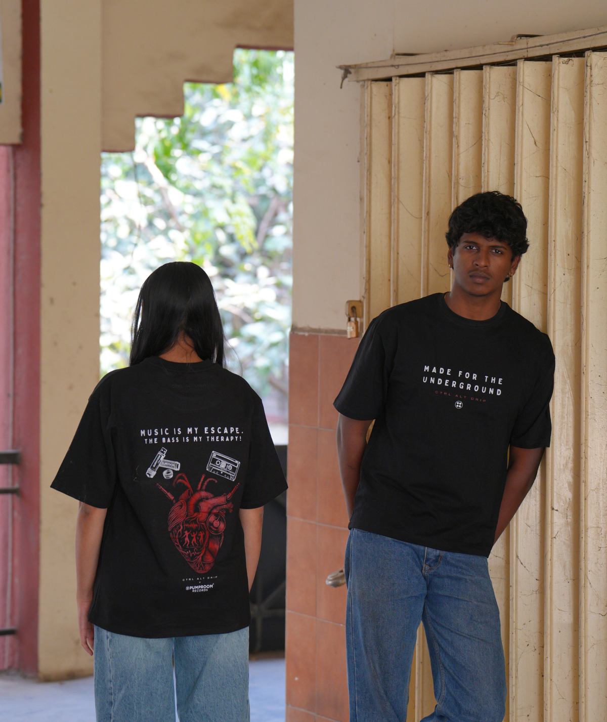 Made for the Underground · Black · Back