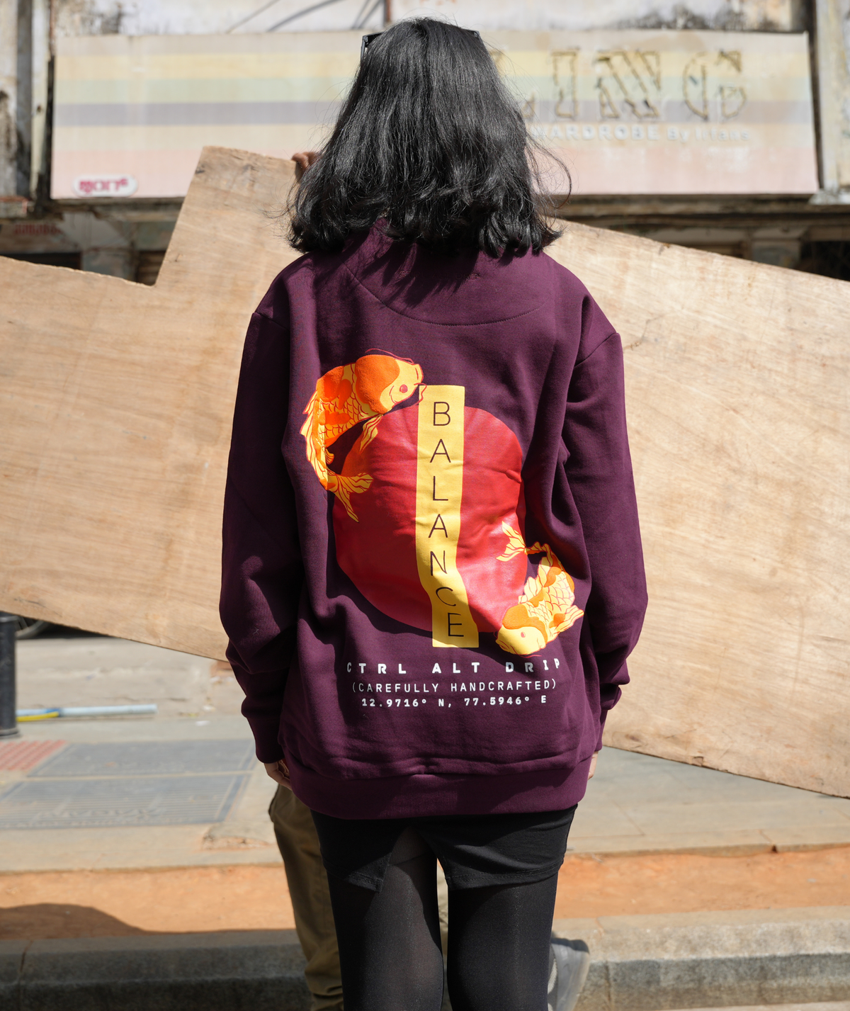 Find your Balance – texture detail | Ctrl Alt Drip