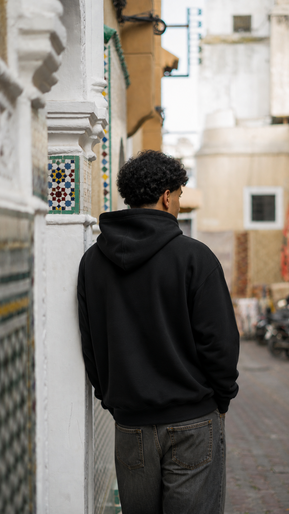 The Essential Hoodie in Black