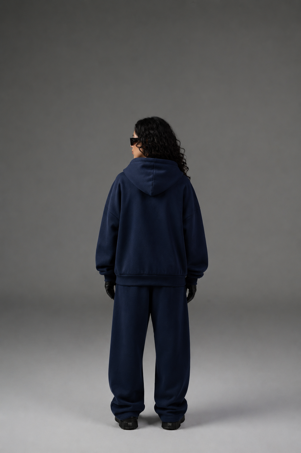 The Essential Hoodie in Navy