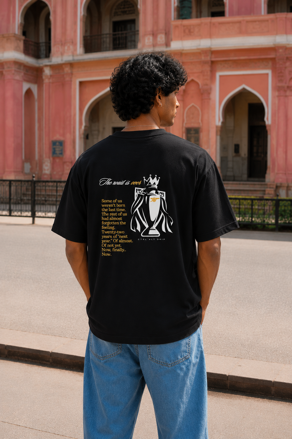 The Wait Is Over · Black · Back