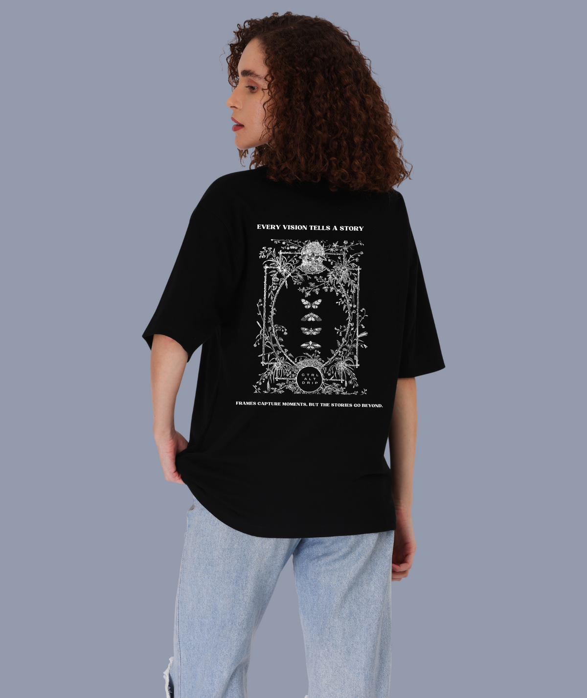 Through the Lenses · Black · Back