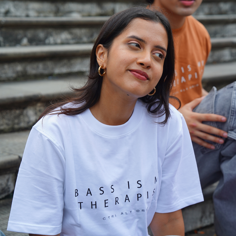 Bass Is My Therapist - the subculture tee