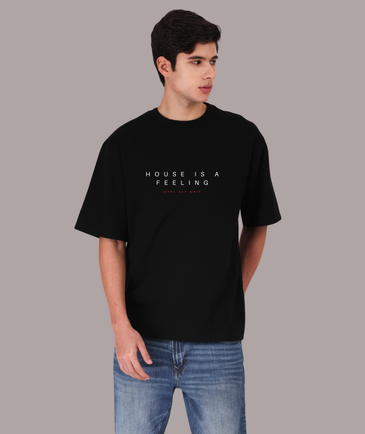 House is a Feeling x Nick Lima – collab tee – House Music | Ctrl Alt Drip