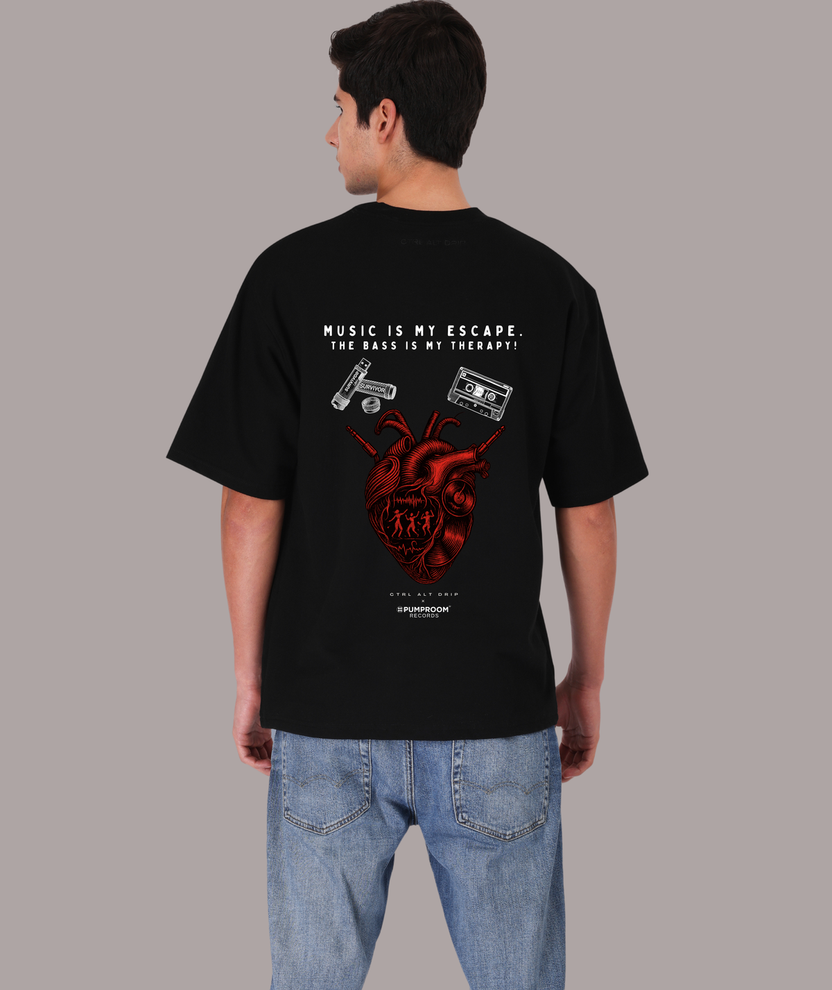 Made for the Underground · Black · Back