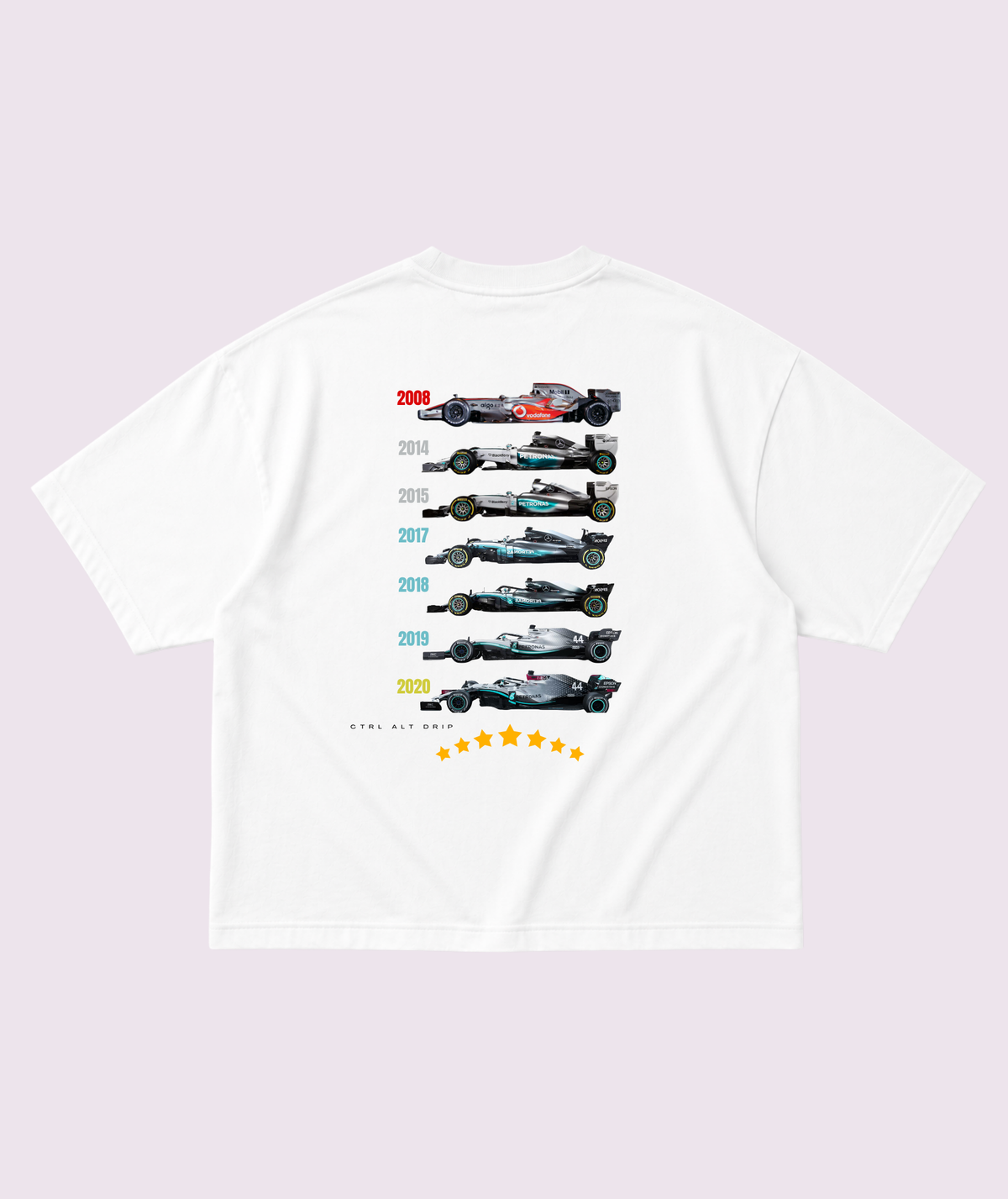 The Hammer · White · Back · flat