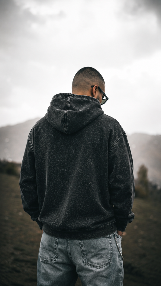 Midnight, Faded Hoodie