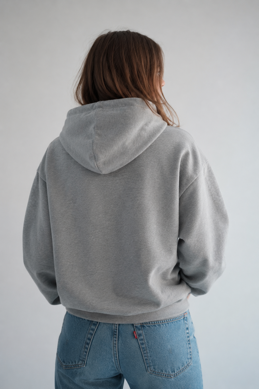 The Essential Hoodie in Grey