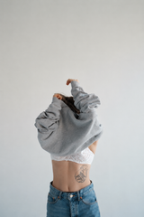 The Essential Hoodie in Grey