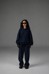 The Essential Hoodie in Navy