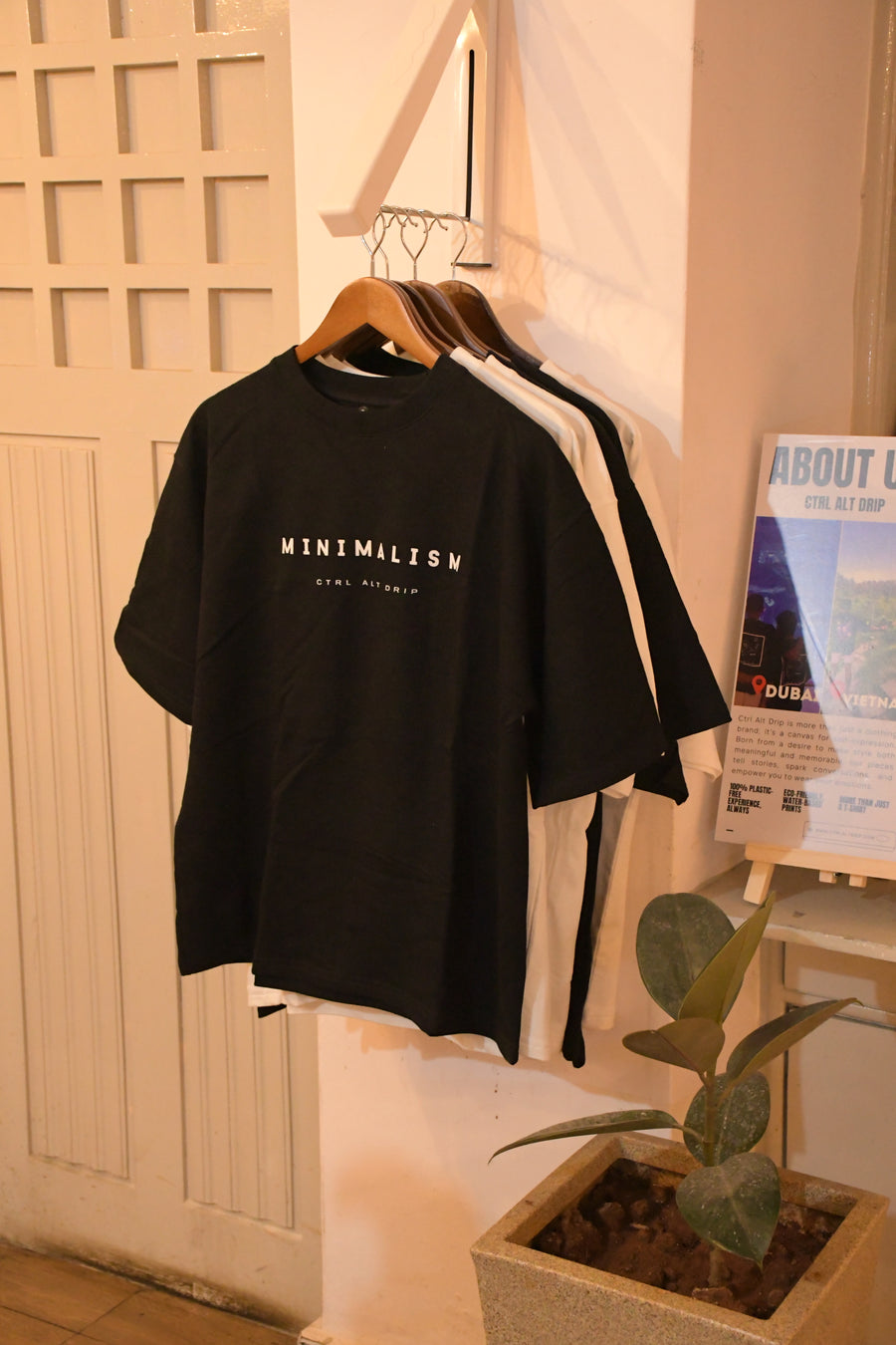 CAD tees on display at Nuage, Bangalore