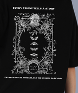 Through the Lenses · Black · Front