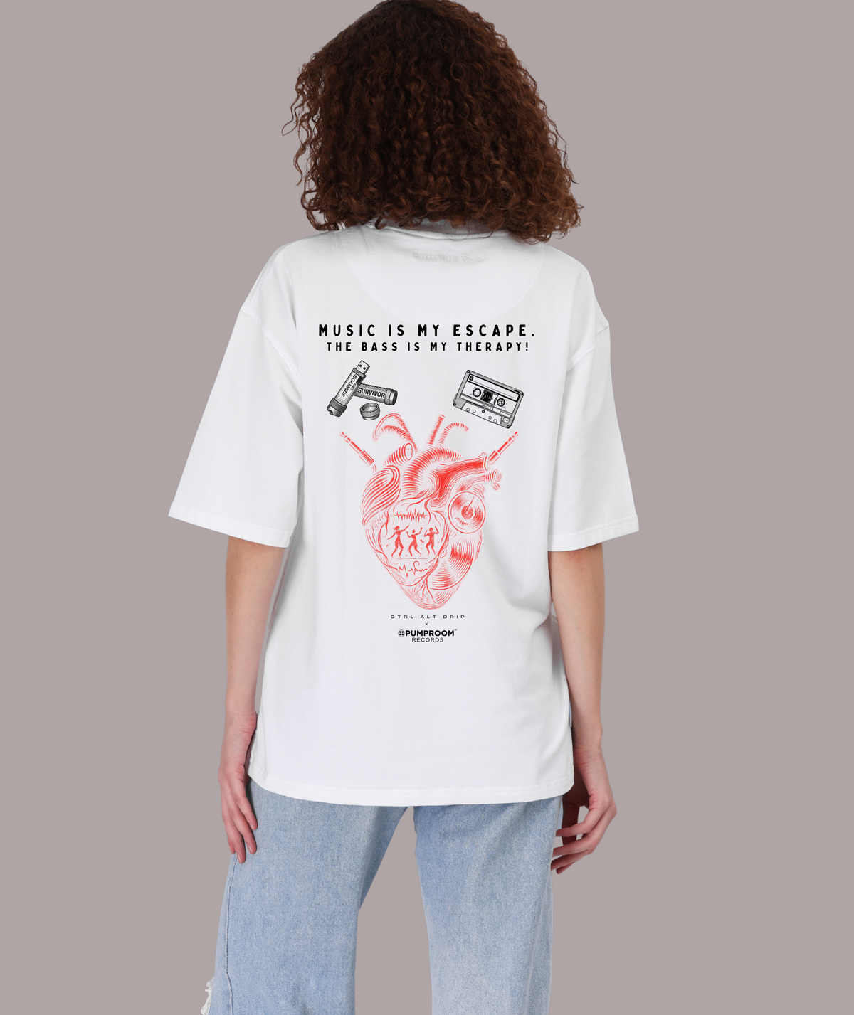 Made for the Underground · White · Back
