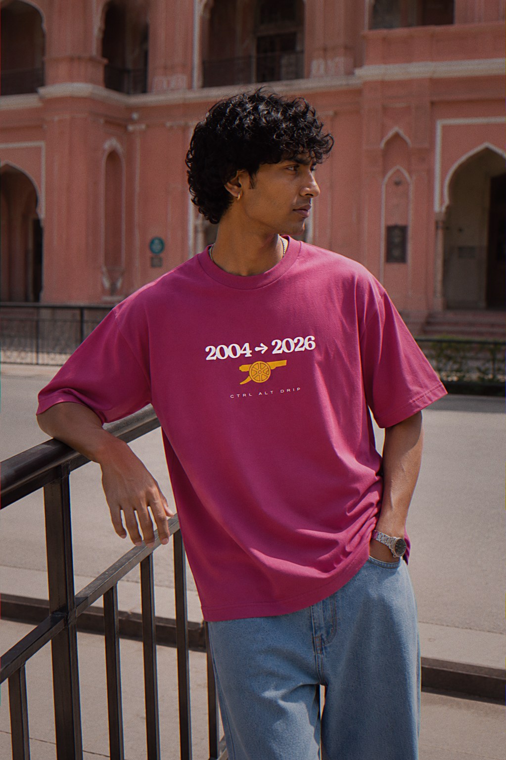 The Wait Is Over · Burgundy · Front · alt